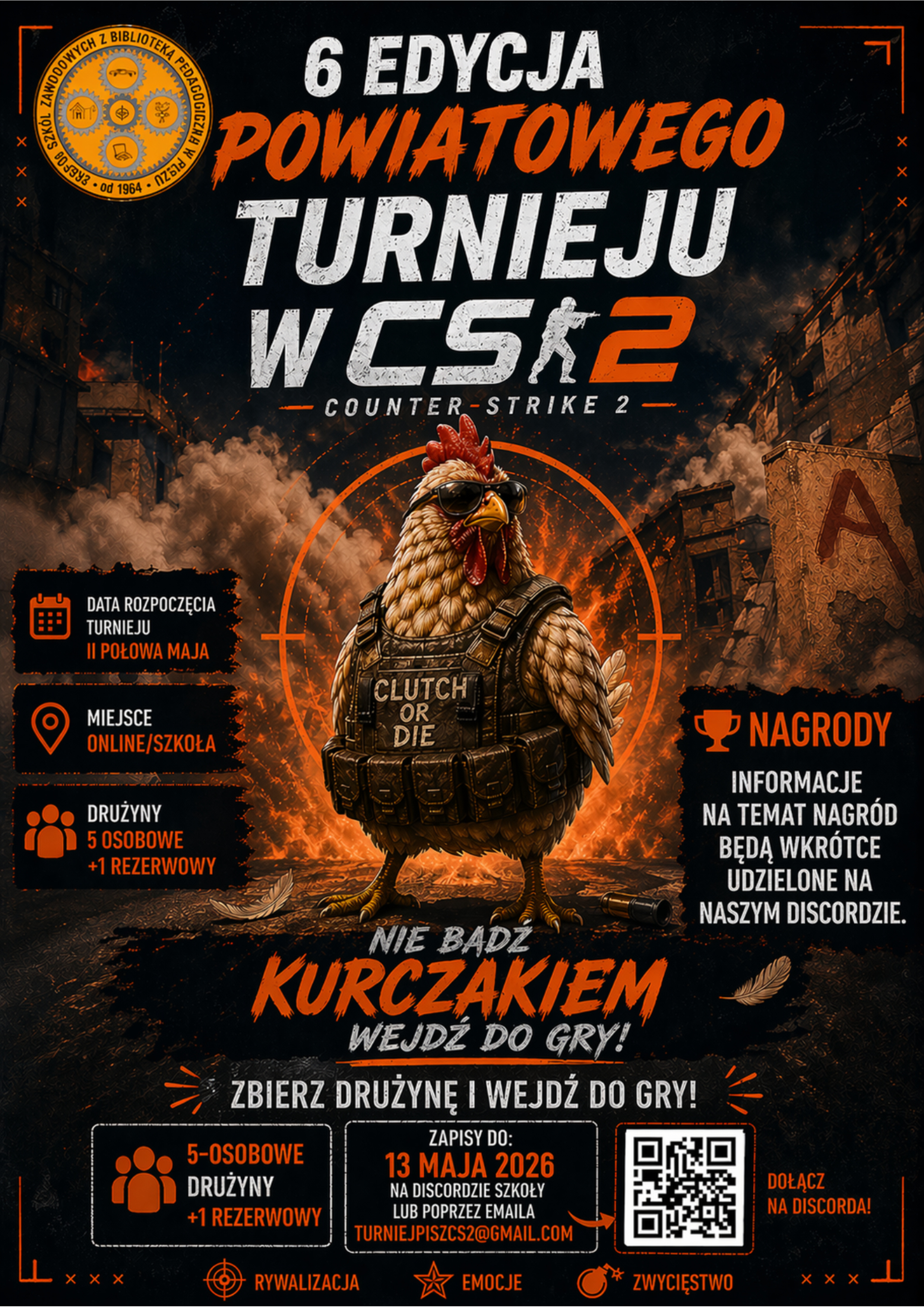 Plakat turnieju Counter-Strike 2